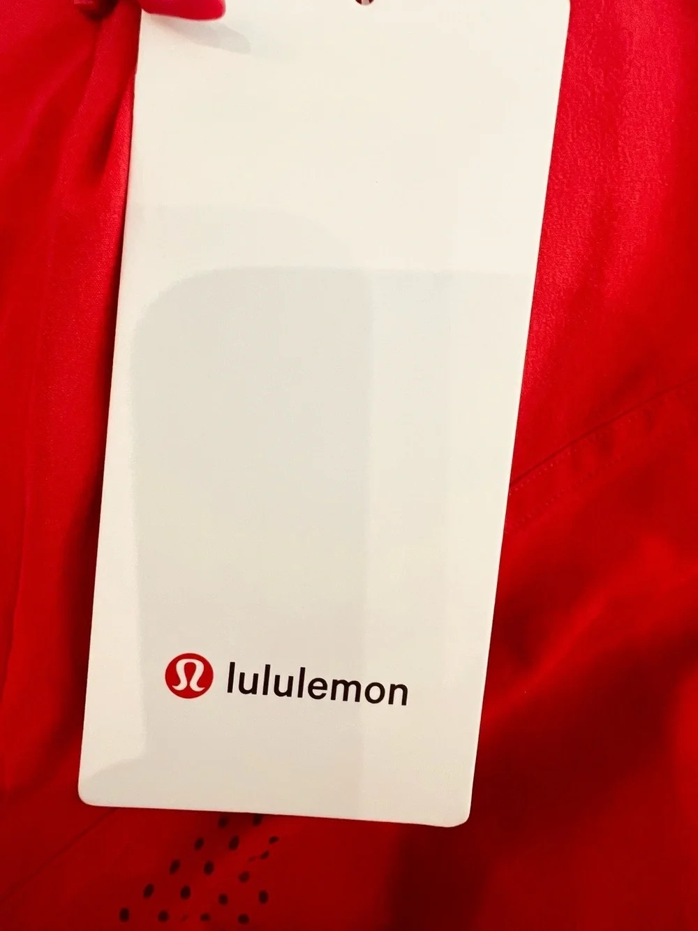 NWT Lululemon Adapted State MR Jogger Perf Stripe Oxford Red Size 10